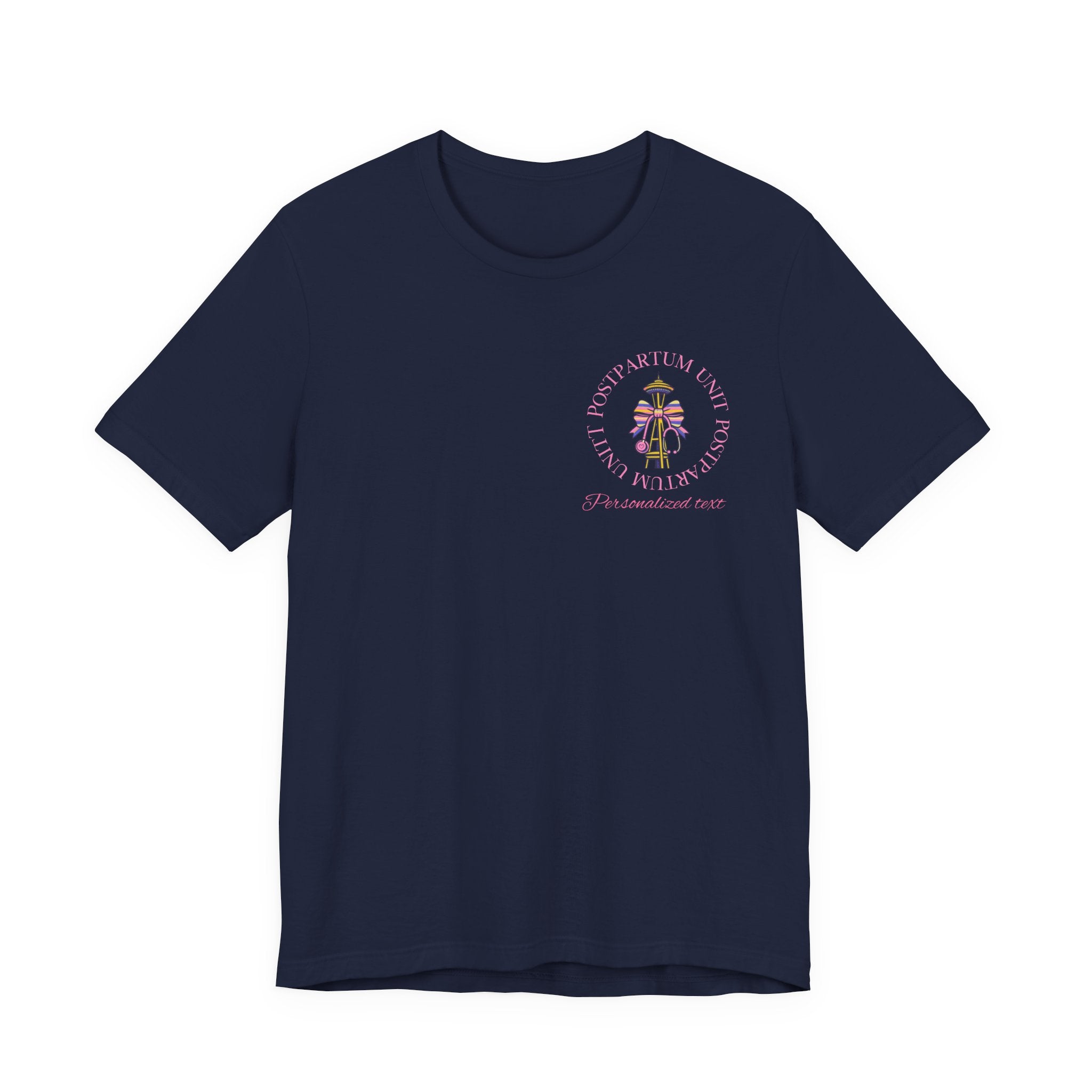 Mother-Baby/Parent-Baby/Postpartum Tee with Space Needle
