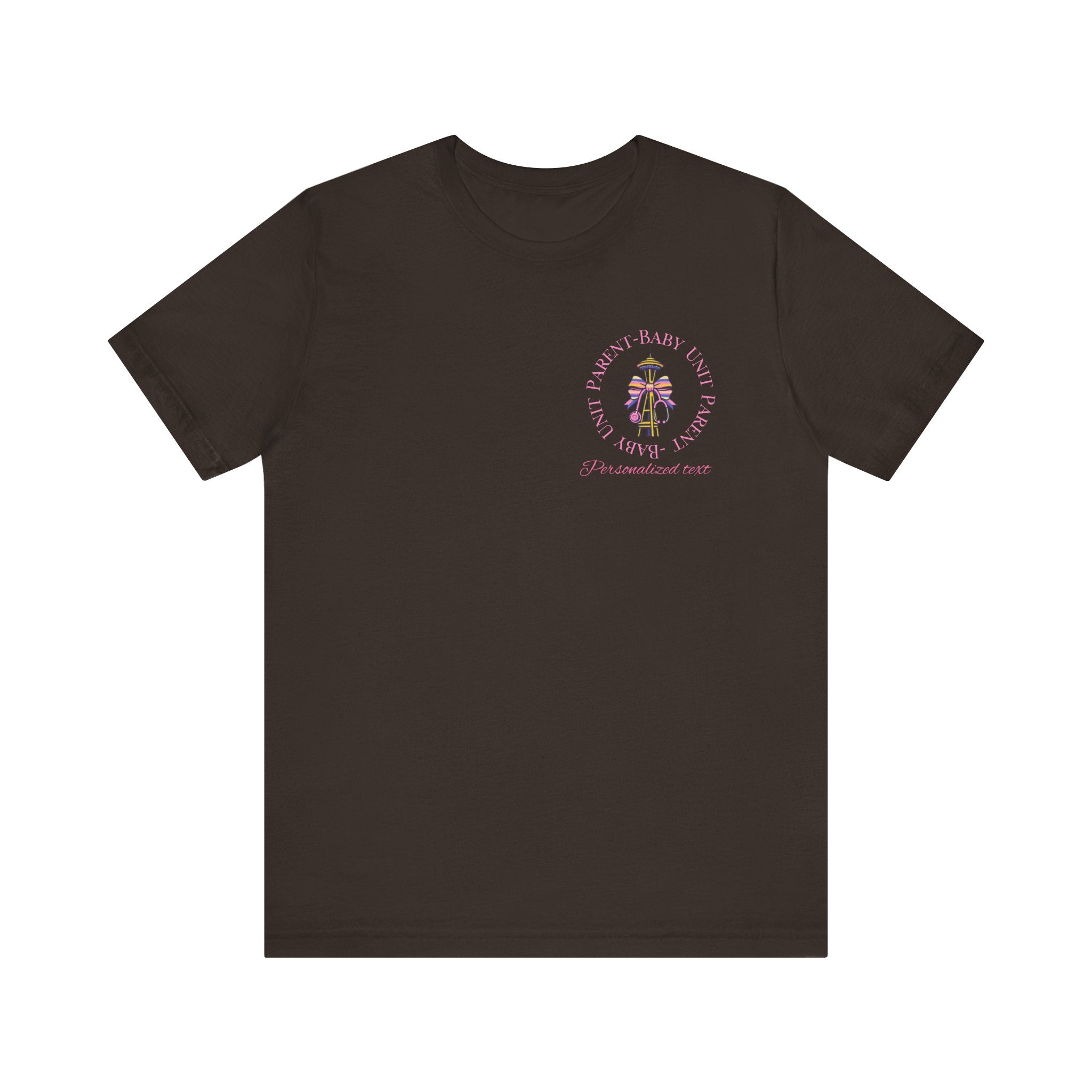 Mother-Baby/Parent-Baby/Postpartum Tee with Space Needle