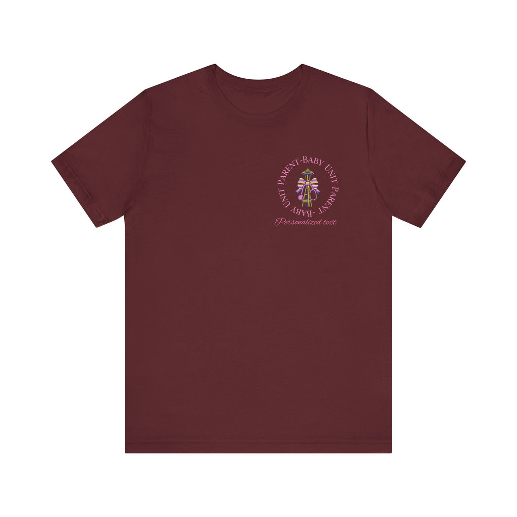Mother-Baby/Parent-Baby/Postpartum Tee with Space Needle