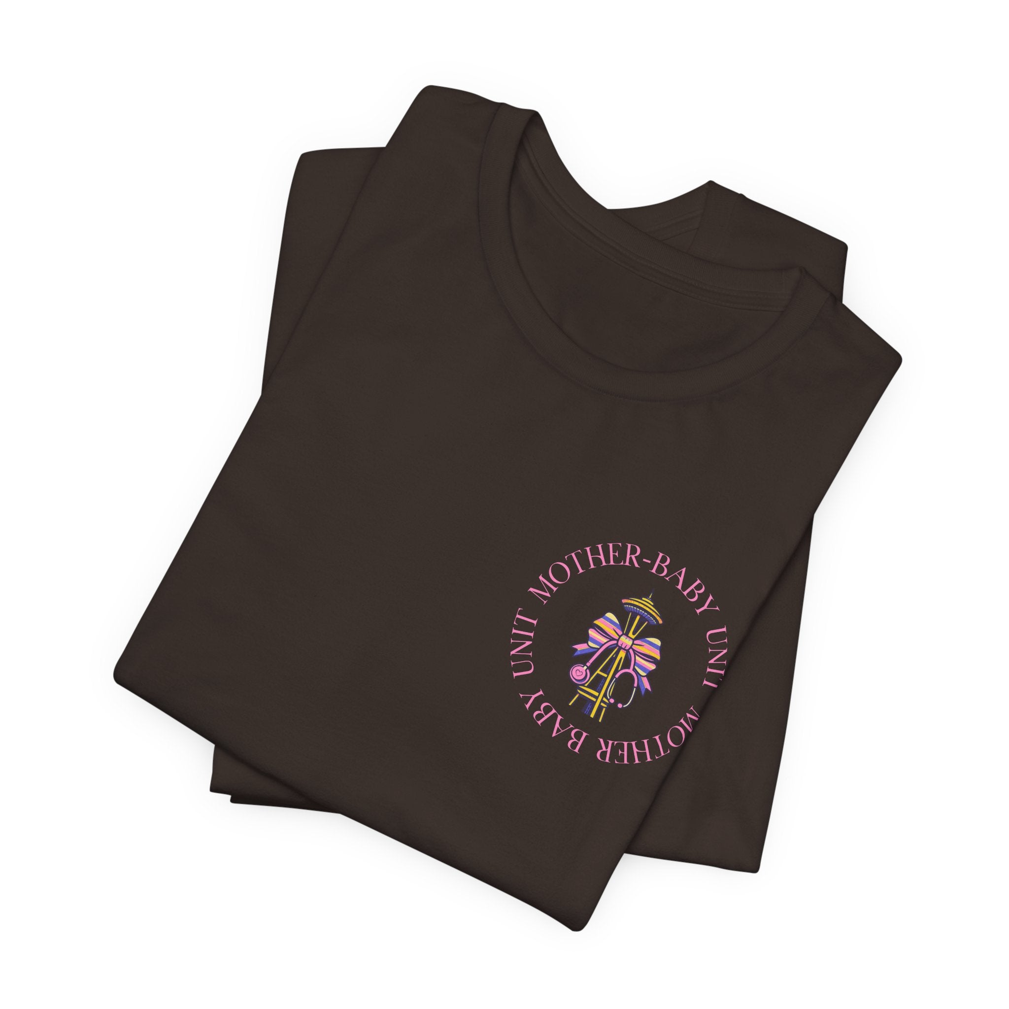 Mother-Baby/Parent-Baby/Postpartum Tee with Space Needle