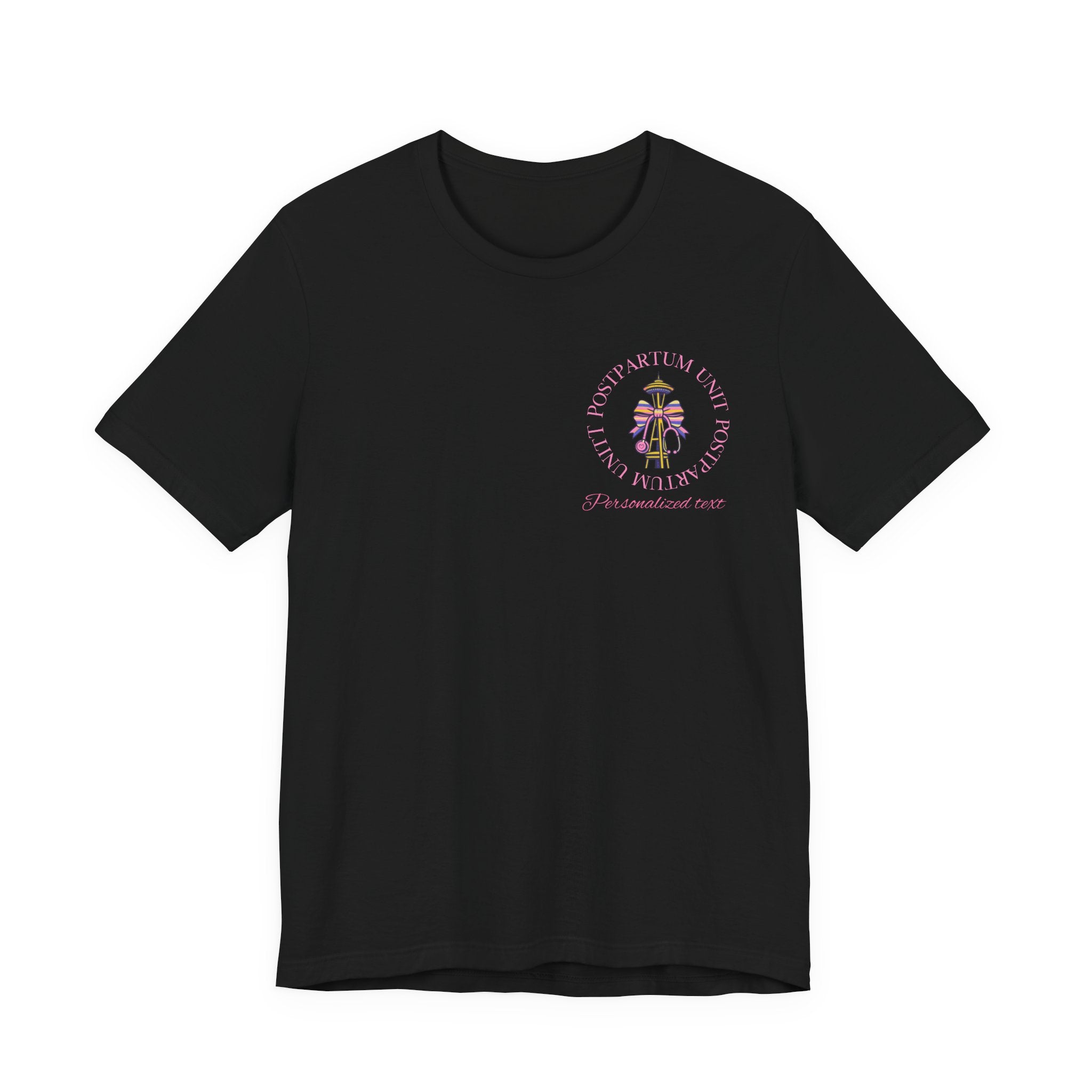 Mother-Baby/Parent-Baby/Postpartum Tee with Space Needle