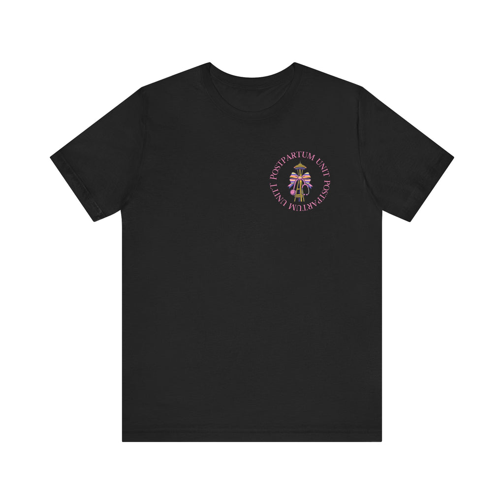 Mother-Baby/Parent-Baby/Postpartum Tee with Space Needle