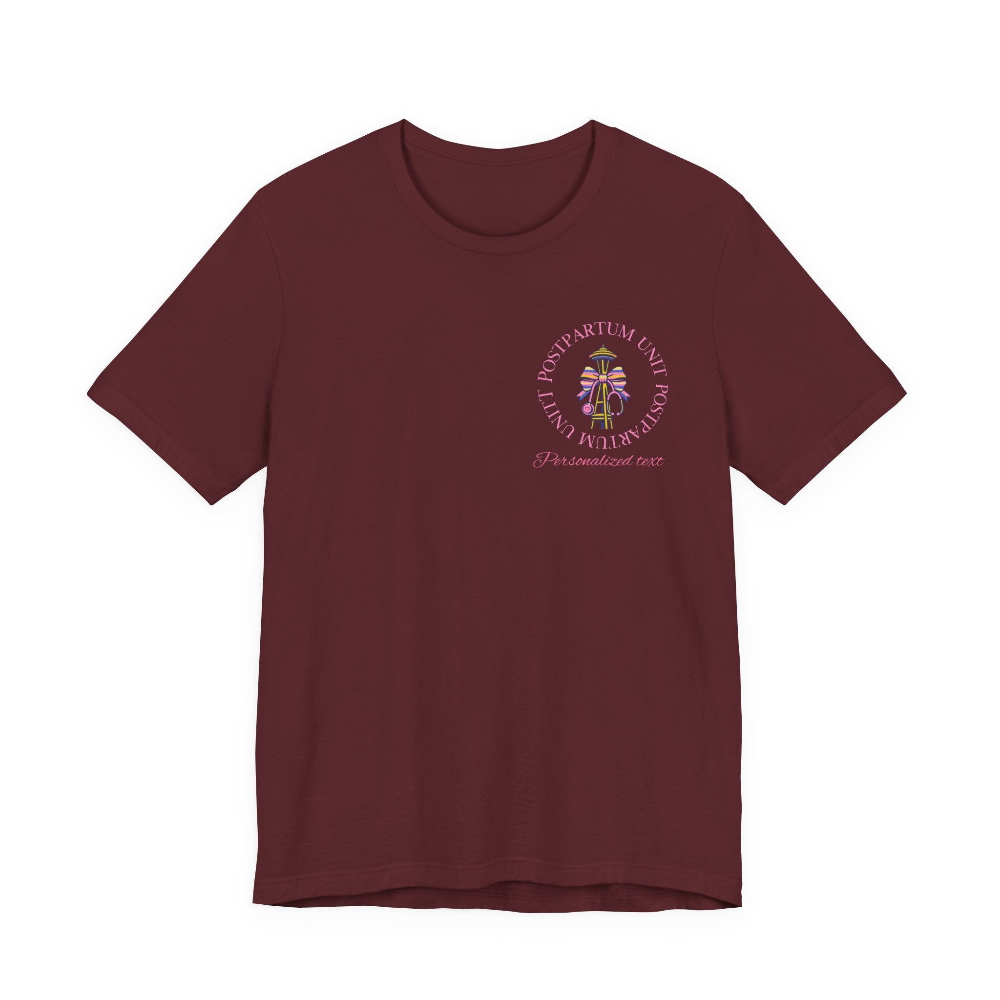 Mother-Baby/Parent-Baby/Postpartum Tee with Space Needle