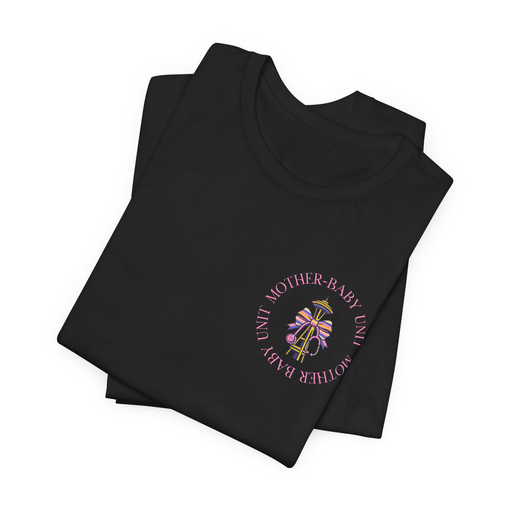 Mother-Baby/Parent-Baby/Postpartum Tee with Space Needle